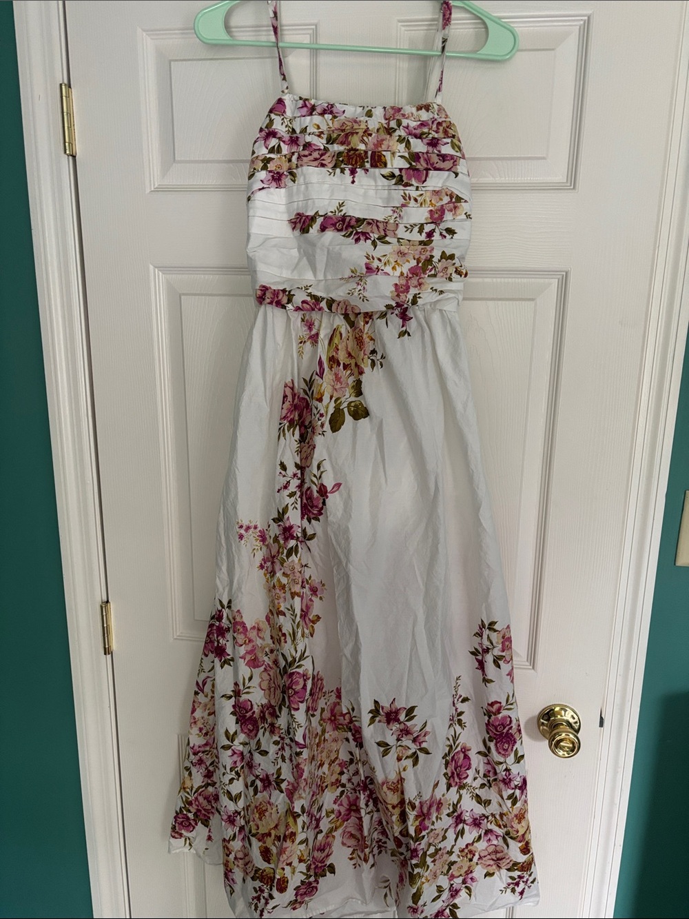 Maxi floral dress
